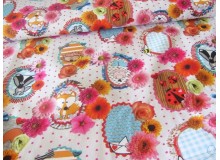 Canvas Cherry Picking Fabric Fever